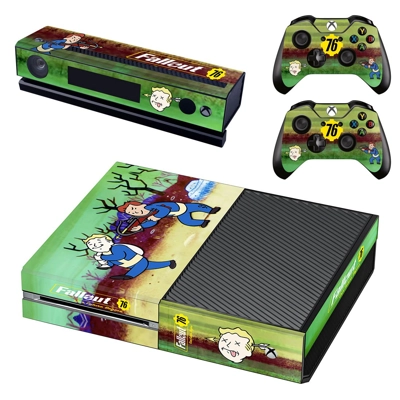 Fallout 76 decal skin for Xbox one Console and 2 Controllers Fallout 76 decal skin for Xbox one Console and 2 Controllers