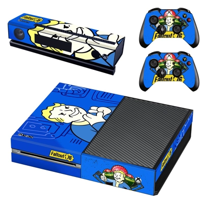 Fallout 76 decal skin for Xbox one Console and 2 Controllers Fallout 76 decal skin for Xbox one Console and 2 Controllers