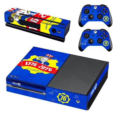 Fallout 76 decal skin for Xbox one Console and 2 Controllers Fallout 76 decal skin for Xbox one Console and 2 Controllers