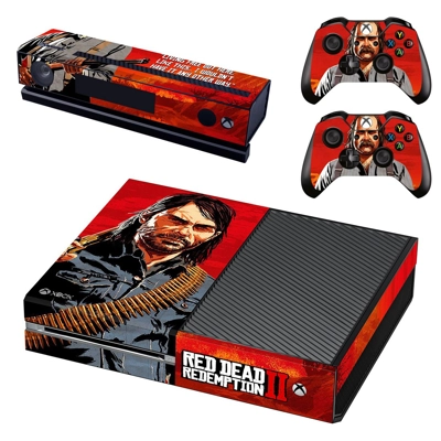 Red Dead Redemption 2 decal skin for Xbox one Console and .. Red Dead Redemption 2 decal skin for Xbox one Console and ..