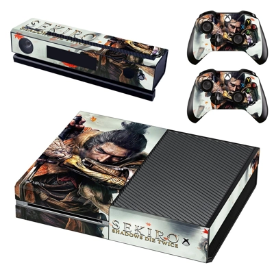 Sekiro shadows die twice decal skin for Xbox one Console and 2 Controllers
