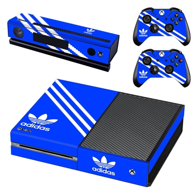 Adidas decal skin for Xbox one Console and 2 Controllers Adidas decal skin for Xbox one Console and 2 Controllers