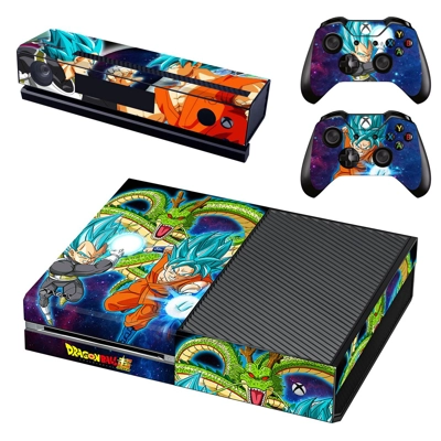 Dragon Ball Super decal skin for Xbox one Console and 2 Co.. Dragon Ball Super decal skin for Xbox one Console and 2 Co..