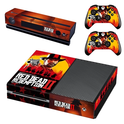 Red Dead Redemption 2 decal skin for Xbox one Console and .. Red Dead Redemption 2 decal skin for Xbox one Console and ..
