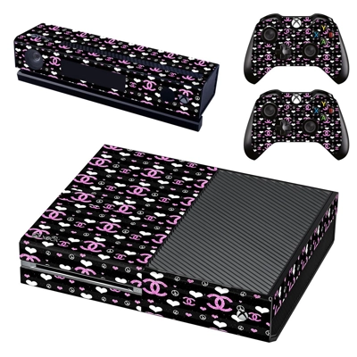 Chanel Rouge Coco decal skin for Xbox one Console and 2 Co.. Chanel Rouge Coco decal skin for Xbox one Console and 2 Co..