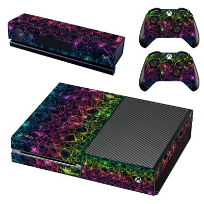 Tech wallpaper decal skin for Xbox one Console and 2 Contr.. Tech wallpaper decal skin for Xbox one Console and 2 Contr..