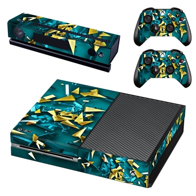 Tech wallpaper decal skin for Xbox one Console and 2 Contr.. Tech wallpaper decal skin for Xbox one Console and 2 Contr..
