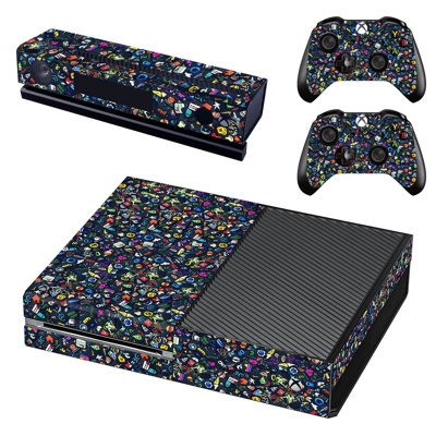 Sticker bomb decal skin for Xbox one Console and 2 Control.. Sticker bomb decal skin for Xbox one Console and 2 Control..