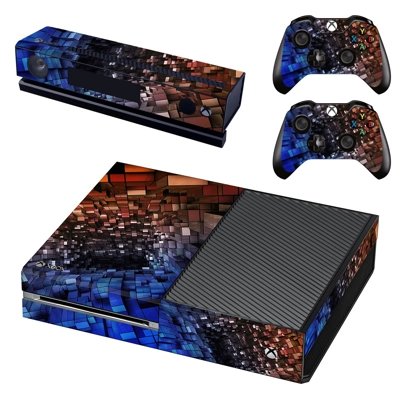 Tech wallpaper decal skin for Xbox one Console and 2 Contr.. Tech wallpaper decal skin for Xbox one Console and 2 Contr..