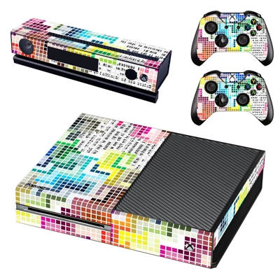 Tech wallpaper decal skin for Xbox one Console and 2 Contr.. Tech wallpaper decal skin for Xbox one Console and 2 Contr..