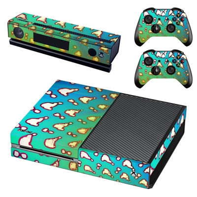 Clipart decal skin for Xbox one Console and 2 Controllers Clipart decal skin for Xbox one Console and 2 Controllers