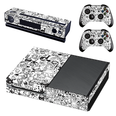 Cartoon Art decal skin for Xbox one Console and 2 Controll.. Cartoon Art decal skin for Xbox one Console and 2 Controll..