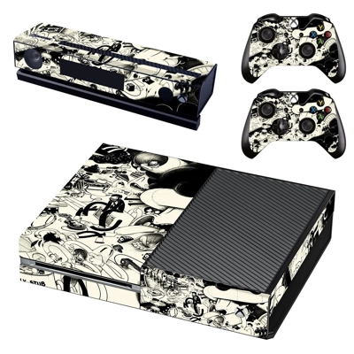 Funky wallpaper decal skin for Xbox one Console and 2 Cont.. Funky wallpaper decal skin for Xbox one Console and 2 Cont..