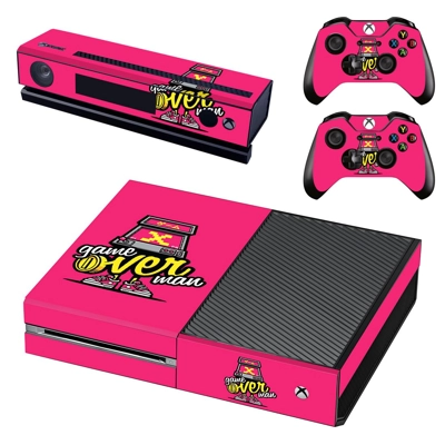 X game over decal skin for Xbox one Console and 2 Controll.. X game over decal skin for Xbox one Console and 2 Controll..