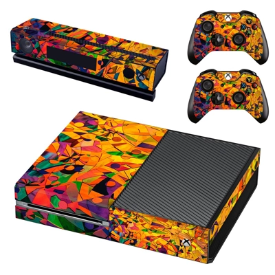 Tech wallpaper decal skin for Xbox one Console and 2 Contr.. Tech wallpaper decal skin for Xbox one Console and 2 Contr..