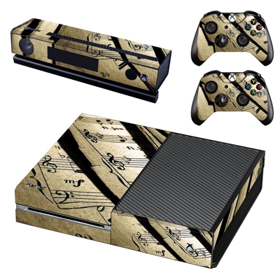 Music sheet decal skin for Xbox one Console and 2 Controll.. Music sheet decal skin for Xbox one Console and 2 Controll..