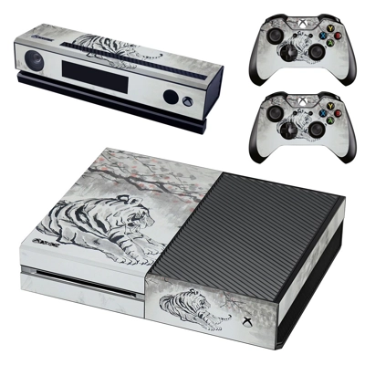 Tiger Clipart decal skin for Xbox one Console and 2 Contro.. Tiger Clipart decal skin for Xbox one Console and 2 Contro..