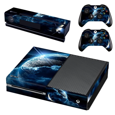 Space Planet decal skin for Xbox one Console and 2 Control.. Space Planet decal skin for Xbox one Console and 2 Control..