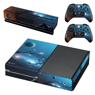 Space Planet decal skin for Xbox one Console and 2 Control.. Space Planet decal skin for Xbox one Console and 2 Control..