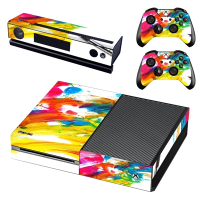 Painted Scene decal skin for Xbox one Console and 2 Contro.. Painted Scene decal skin for Xbox one Console and 2 Contro..