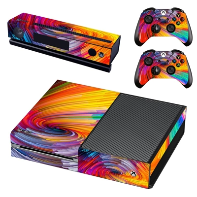 Spiral pattern decal skin for Xbox one Console and 2 Contr.. Spiral pattern decal skin for Xbox one Console and 2 Contr..
