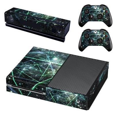 Tech wallpaper decal skin for Xbox one Console and 2 Contr.. Tech wallpaper decal skin for Xbox one Console and 2 Contr..
