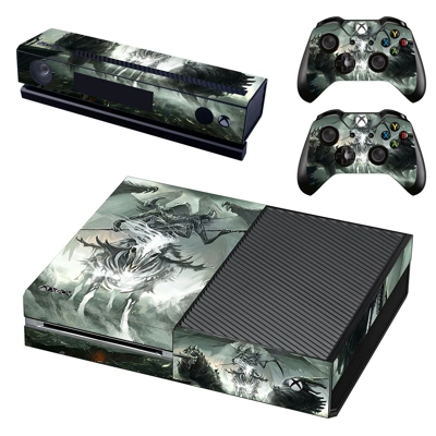 Grim Reaper decal skin for Xbox one Console and 2 Controll.. Grim Reaper decal skin for Xbox one Console and 2 Controll..