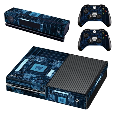 Motherboard decal skin for Xbox one Console and 2 Controll.. Motherboard decal skin for Xbox one Console and 2 Controll..