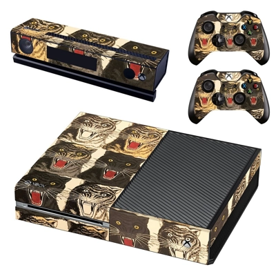 Tigers face decal skin for Xbox one Console and 2 Controll.. Tigers face decal skin for Xbox one Console and 2 Controll..