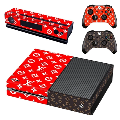 Supreme decal skin for Xbox one Console and 2 Controllers Supreme decal skin for Xbox one Console and 2 Controllers