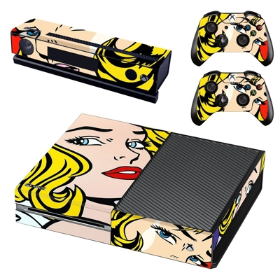Roy Lichtenstein decal skin for Xbox one Console and 2 Con.. Roy Lichtenstein decal skin for Xbox one Console and 2 Con..