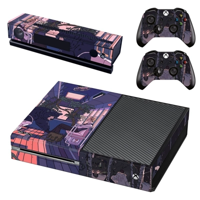 Cartoon decal skin for Xbox one Console and 2 Controllers Cartoon decal skin for Xbox one Console and 2 Controllers