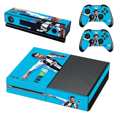 FIFA 19 decal skin for Xbox one Console and 2 Controllers