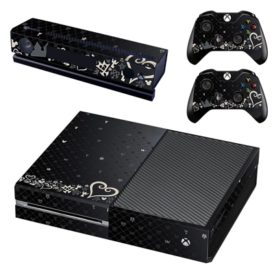Kingdom Hearts decal skin for Xbox one Console and 2 Contr.. Kingdom Hearts decal skin for Xbox one Console and 2 Contr..