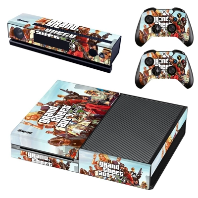 Grand Theft Auto 5 decal skin for Xbox one Console and 2 C.. Grand Theft Auto 5 decal skin for Xbox one Console and 2 C..