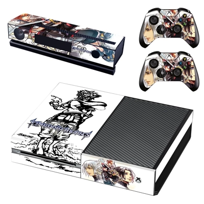 Kingdom Hearts 3 decal skin for Xbox one Console and 2 Con.. Kingdom Hearts 3 decal skin for Xbox one Console and 2 Con..