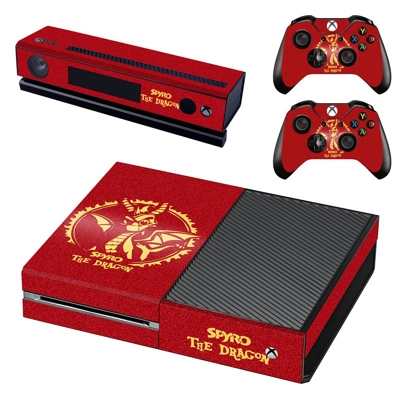 Spyro The Dragon decal skin for Xbox one Console and 2 Con.. Spyro The Dragon decal skin for Xbox one Console and 2 Con..
