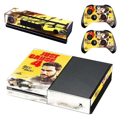 Just Cause 4 decal skin for Xbox one Console and 2 Control.. Just Cause 4 decal skin for Xbox one Console and 2 Control..
