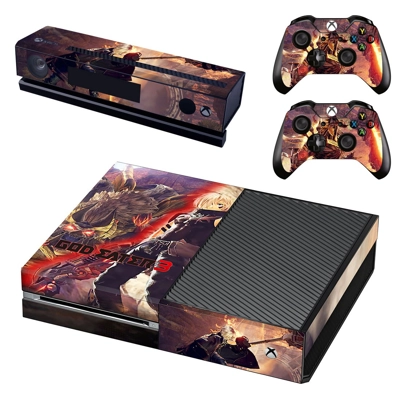 God Eater 3 decal skin for Xbox one Console and 2 Controll.. God Eater 3 decal skin for Xbox one Console and 2 Controll..