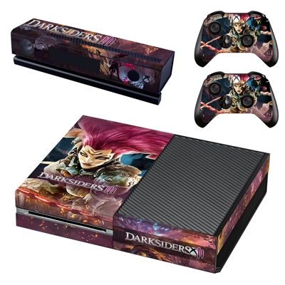 Darksiders 3 decal skin for Xbox one Console and 2 Control.. Darksiders 3 decal skin for Xbox one Console and 2 Control..