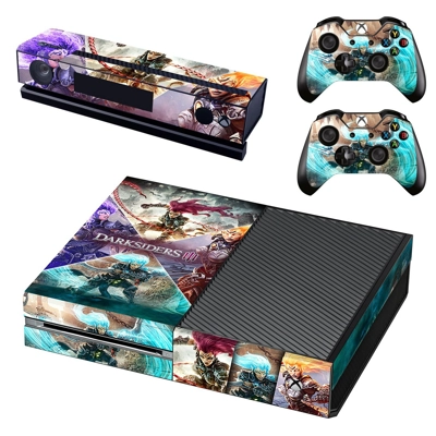 Darksiders 3 decal skin for Xbox one Console and 2 Control.. Darksiders 3 decal skin for Xbox one Console and 2 Control..