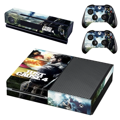 Just Cause 4 decal skin for Xbox one Console and 2 Control.. Just Cause 4 decal skin for Xbox one Console and 2 Control..