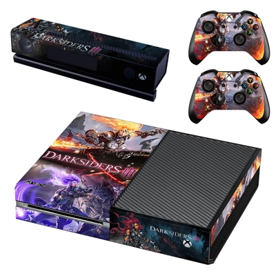 Darksiders 3 decal skin for Xbox one Console and 2 Control.. Darksiders 3 decal skin for Xbox one Console and 2 Control..