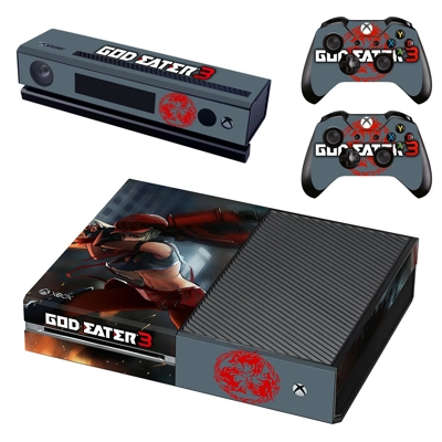 God Eater 3 decal skin for Xbox one Console and 2 Controll.. God Eater 3 decal skin for Xbox one Console and 2 Controll..