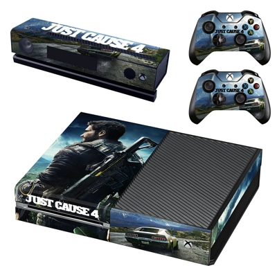 Just Cause 4 decal skin for Xbox one Console and 2 Control.. Just Cause 4 decal skin for Xbox one Console and 2 Control..