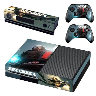 Just Cause 4 decal skin for Xbox one Console and 2 Control.. Just Cause 4 decal skin for Xbox one Console and 2 Control..