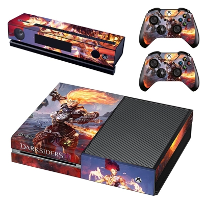Darksiders 3 decal skin for Xbox one Console and 2 Control.. Darksiders 3 decal skin for Xbox one Console and 2 Control..
