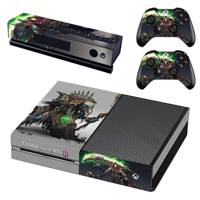 Darksiders 3 decal skin for Xbox one Console and 2 Control.. Darksiders 3 decal skin for Xbox one Console and 2 Control..