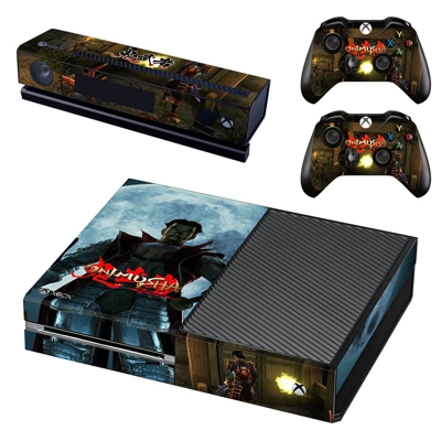 Onimusha decal skin for Xbox one Console and 2 Controllers Onimusha decal skin for Xbox one Console and 2 Controllers