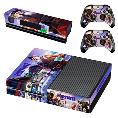 Fortnite decal skin for Xbox one Console and 2 Controllers Fortnite decal skin for Xbox one Console and 2 Controllers